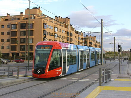 Die ML 1 verbindet zahlreiche Neubauviertel im Norden Madrids miteinander.
