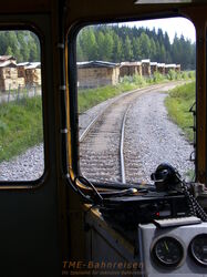 Erstes Reiseziel war die Industriebahn nach Mukkala