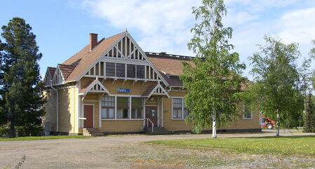 Raahe war der Personenendbahnhof einer Strecke an der Westküste