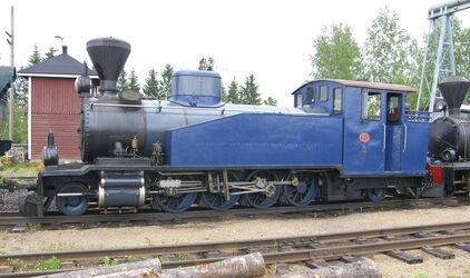 Die andere Lok mit der Nummer 5 wurde 1917 in Tampere gebaut