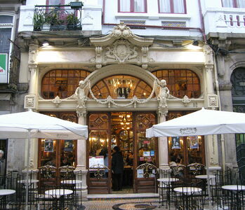 Das berühmte Café Majestic in Porto