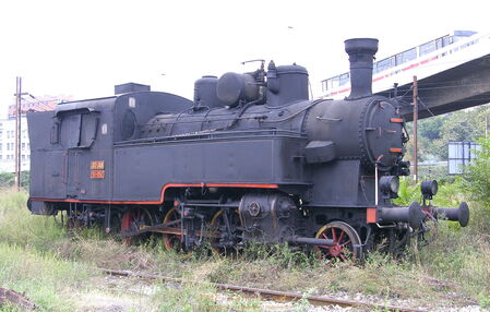 Hinter der 90 Jahre alten 51-052 verbirgt sich eine ursprünglich ungarische Lok der MÁV-Reihe 375