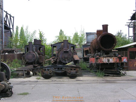 Im Eisenbahnausbesserungswerk Zrenjanin, nördlich von Belgrad in der Region Banat gelegen, ist...