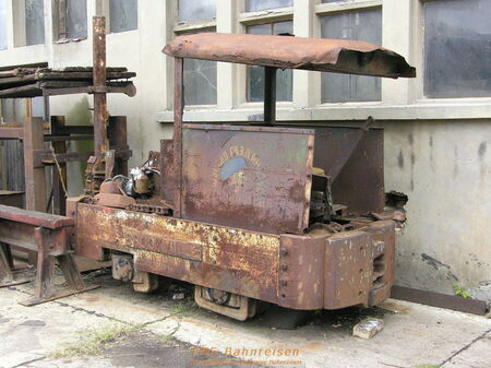 Ob sich diese Brookville-Lok noch restaurieren lässt?
