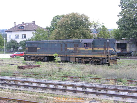 GM baute Anfang der 1960er Jahre die Dieselloks der Reihe 661, aufgenommen im Bahnhof Pozarevac